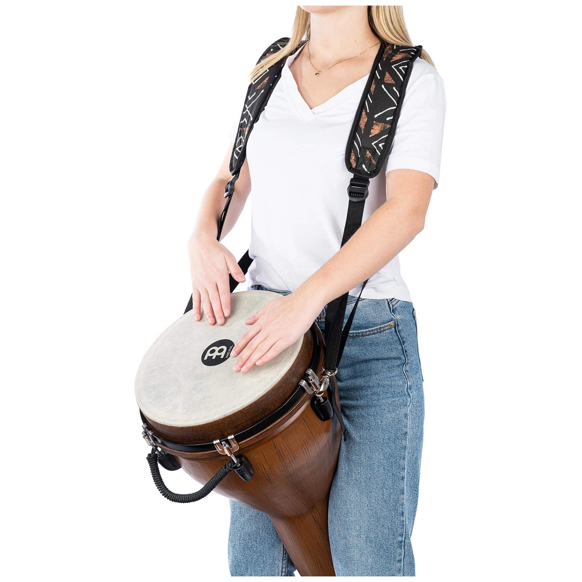 Meinl Percussion - Meinl Percussion MDJS1KA Designer Djembe Strap, Kanga Sarong - 3