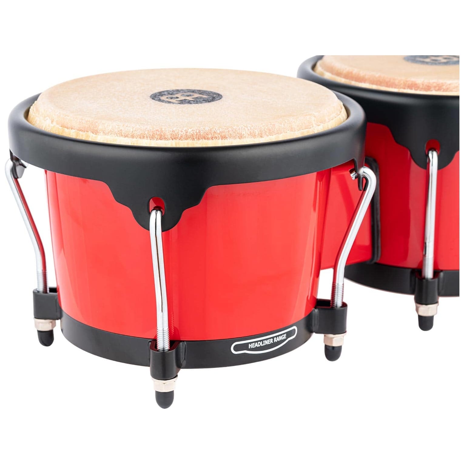 Meinl Percussion - Meinl Percussion HB50R Journey Series Bongo, Red - 3