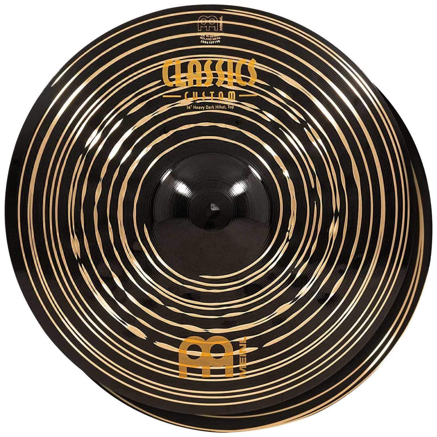 Meinl Cymbals - Meinl Cymbals CC14HDAH - 14 Classics Custom Dark Heavy Hihat