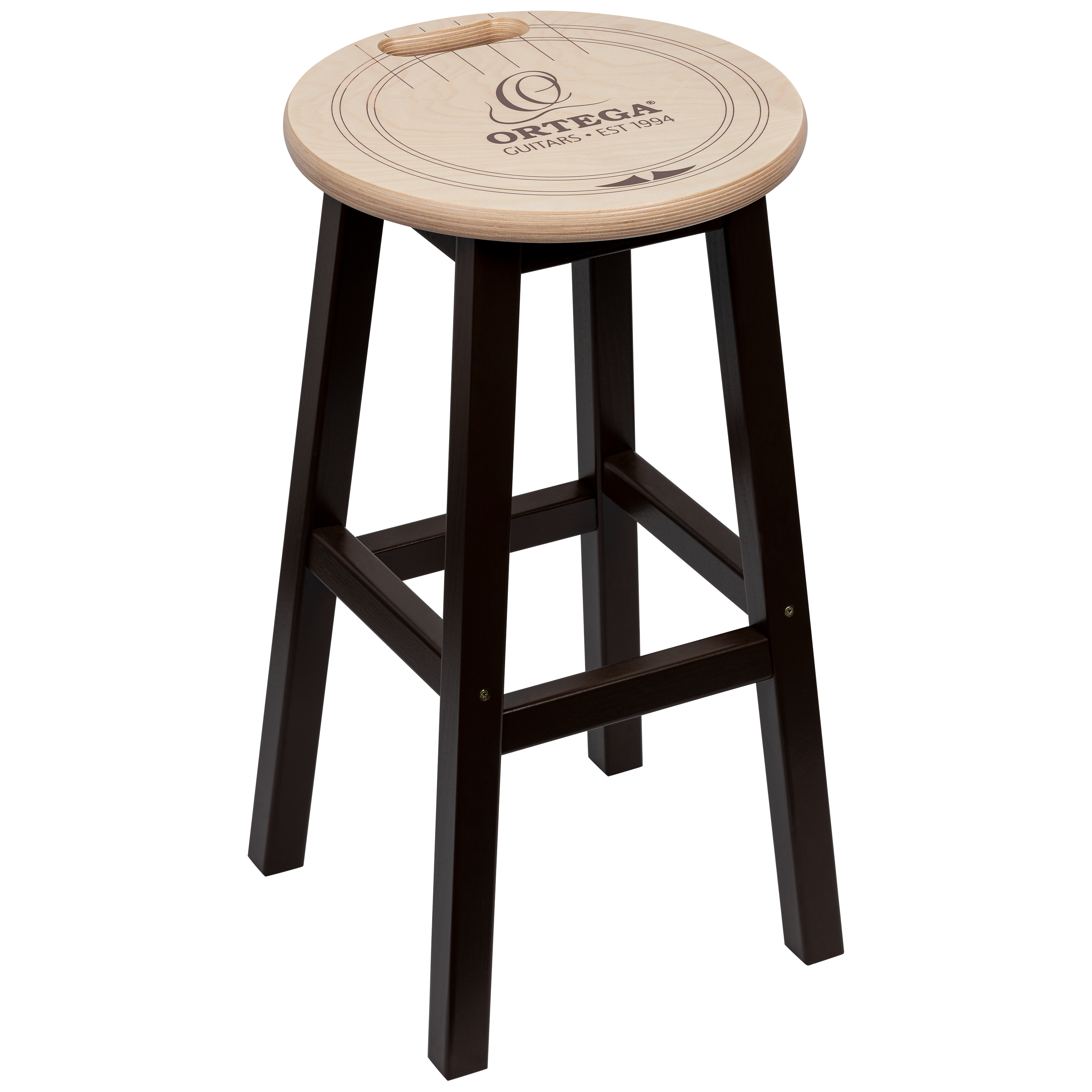 Ortega OBSW24 Holz-Barhocker - 24"/61cm Natur/Braun