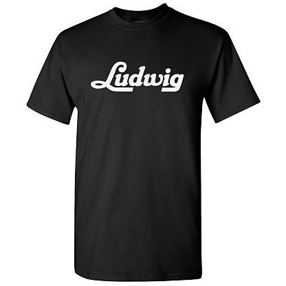 Ludwig Black Block Logo S