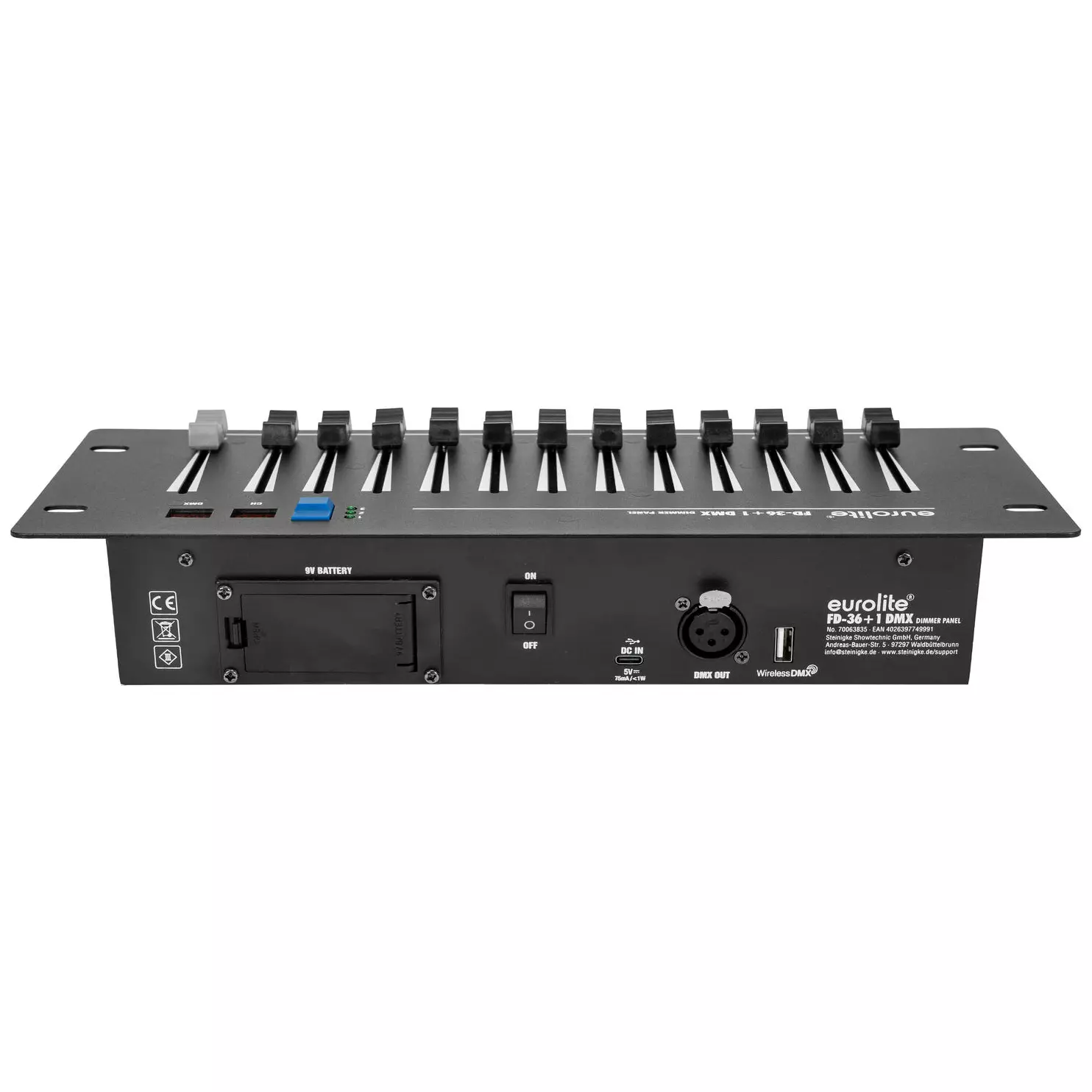 Eurolite EUROLITE FD-36+1 DMX Dimmer Panel 2