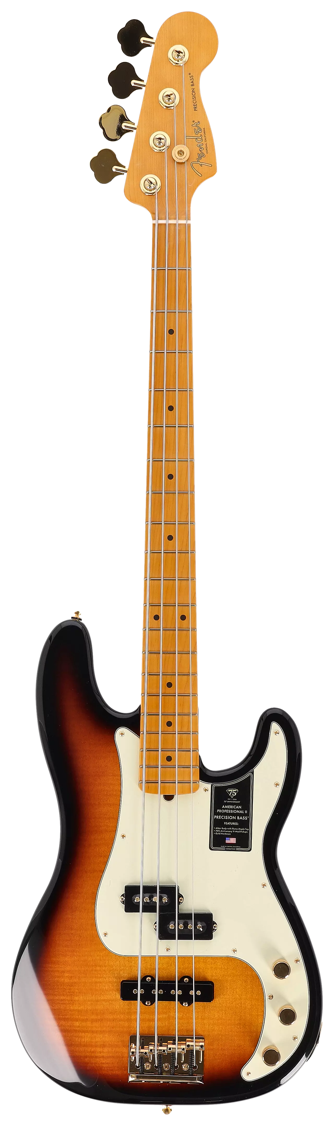 Fender 75th Anniversary American Pro II PJ Bass RW 2CS