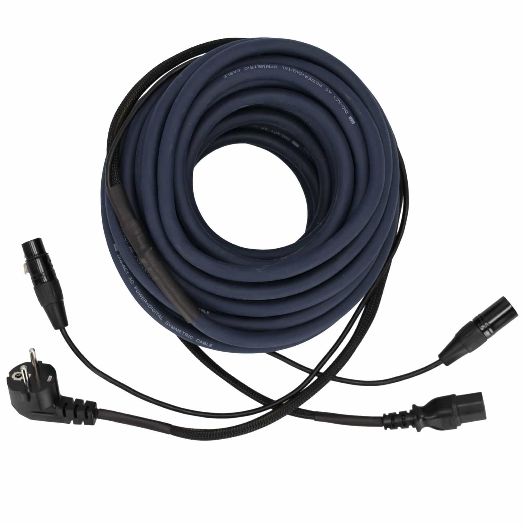 DAP FP0815 Schuko-IEC XLR Strom-/Signalkabel 15 Meter