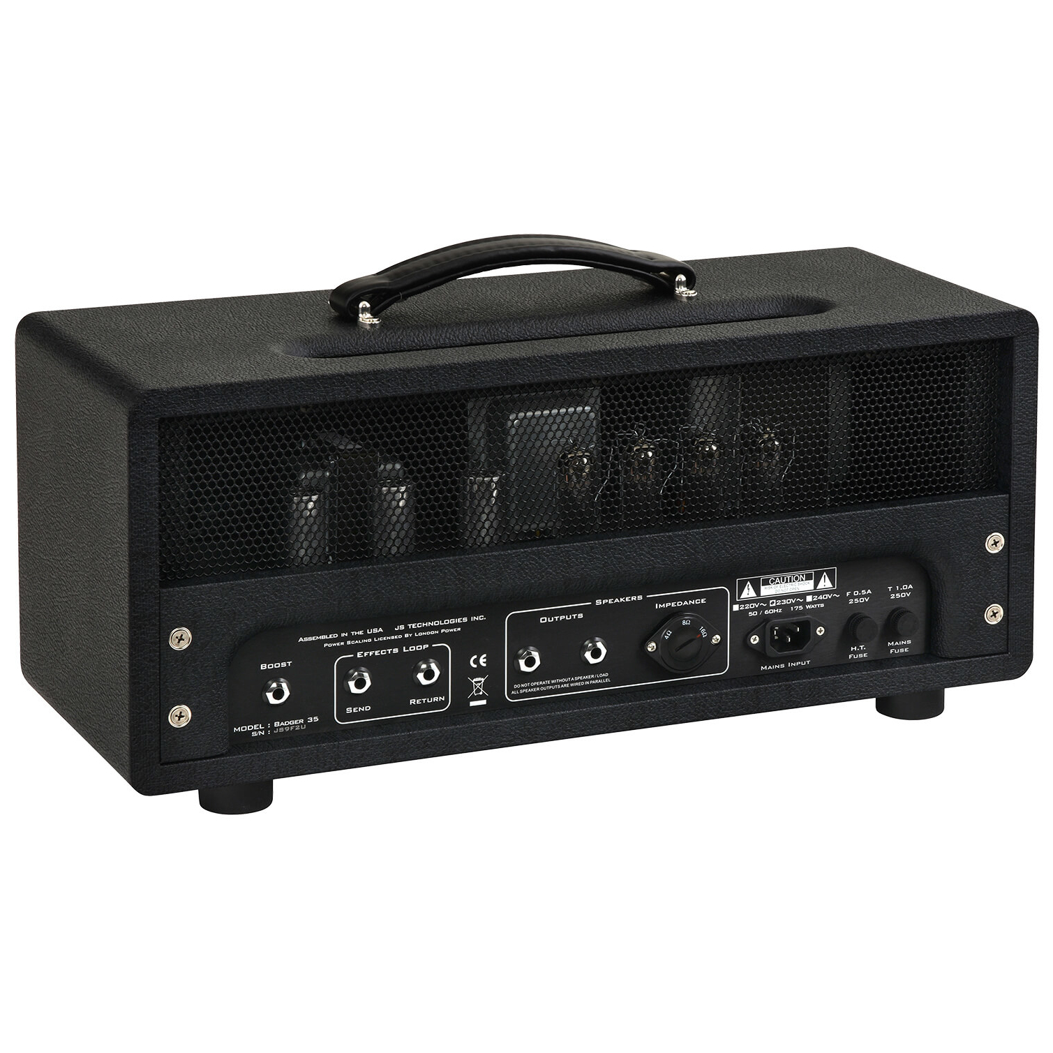 Suhr - Suhr Badger 35 Head MKII Black - 1