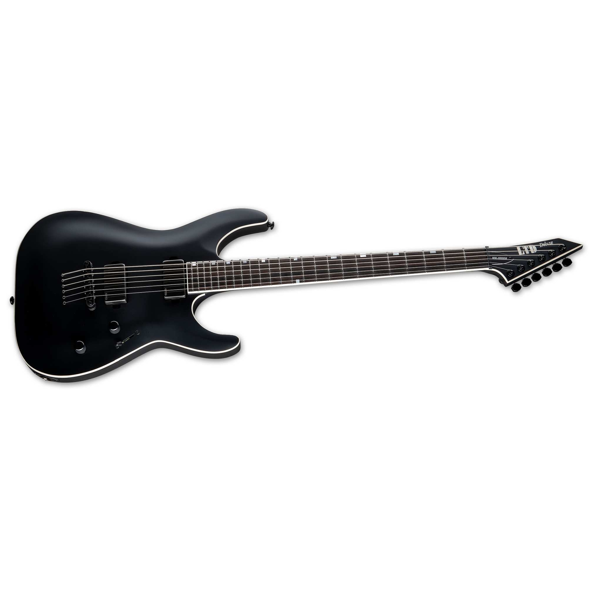 ESP - ESP LTD MH-1000 Baritone Black Satin - 3