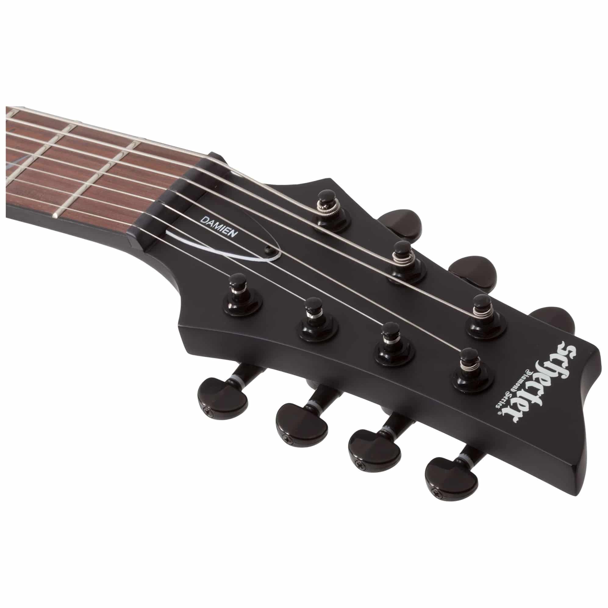 Schecter - Schecter Damien 7 Satin Black - 7