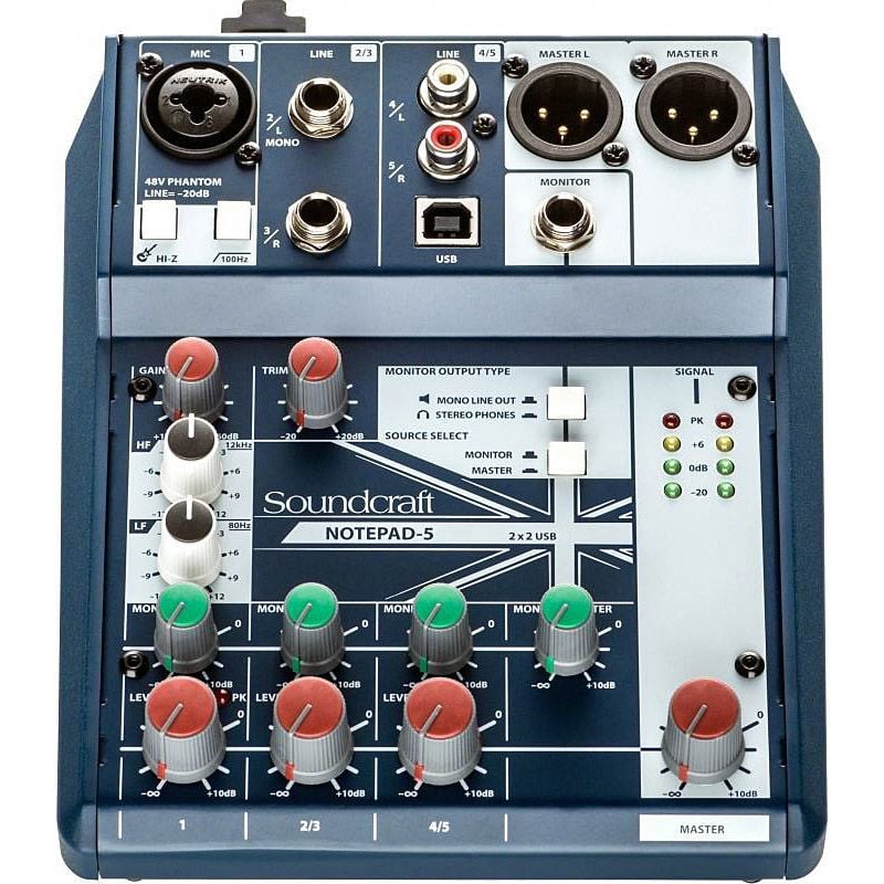 Soundcraft Notepad-5 1