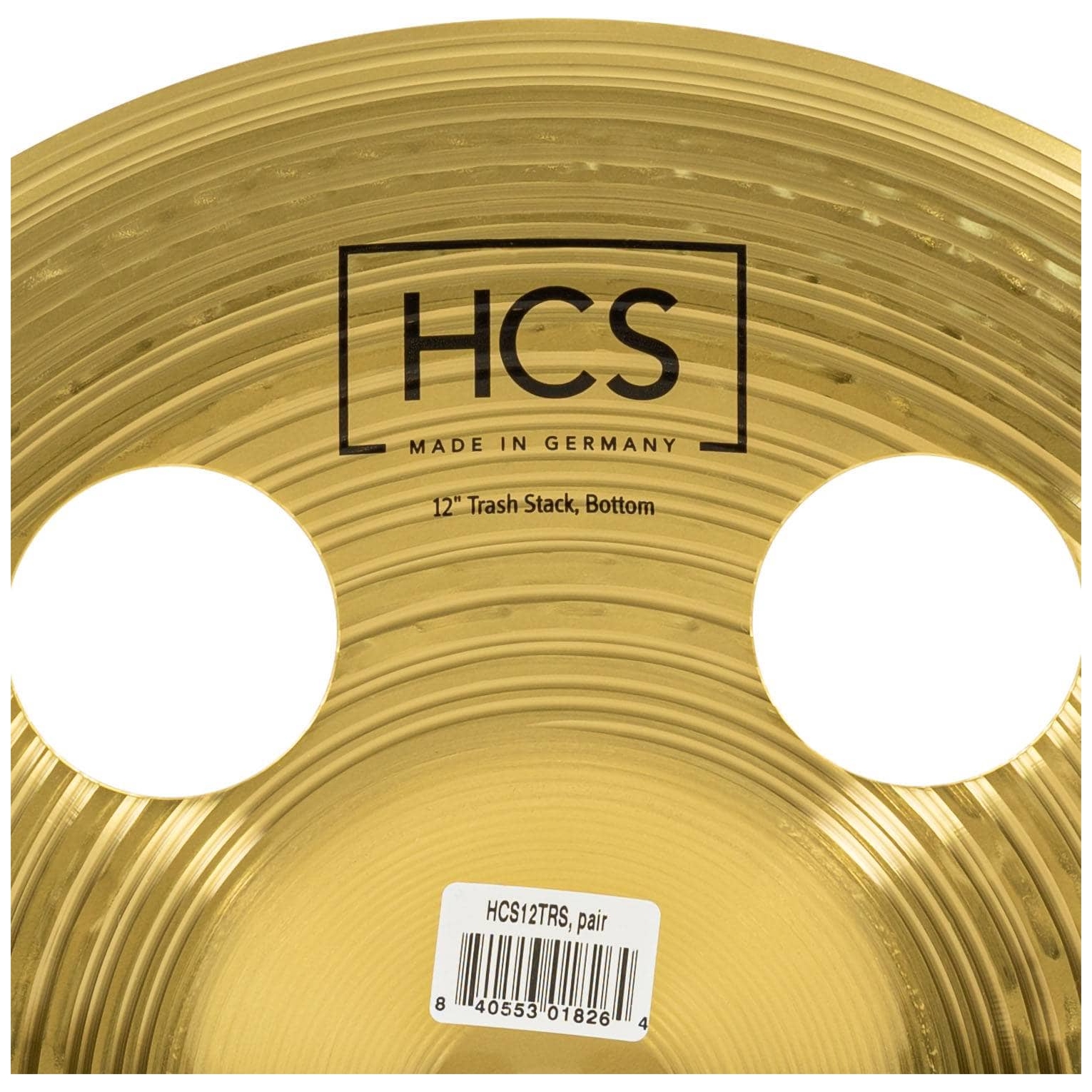Meinl Cymbals - Meinl Cymbals HCS12TRS - 12 HCS Trash Stack - 9