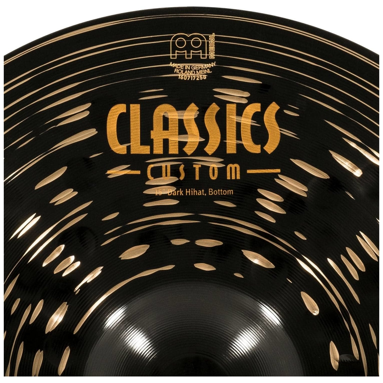 Meinl Cymbals - Meinl Cymbals CC15DAH - 15 Classics Custom Dark Hihat - 9