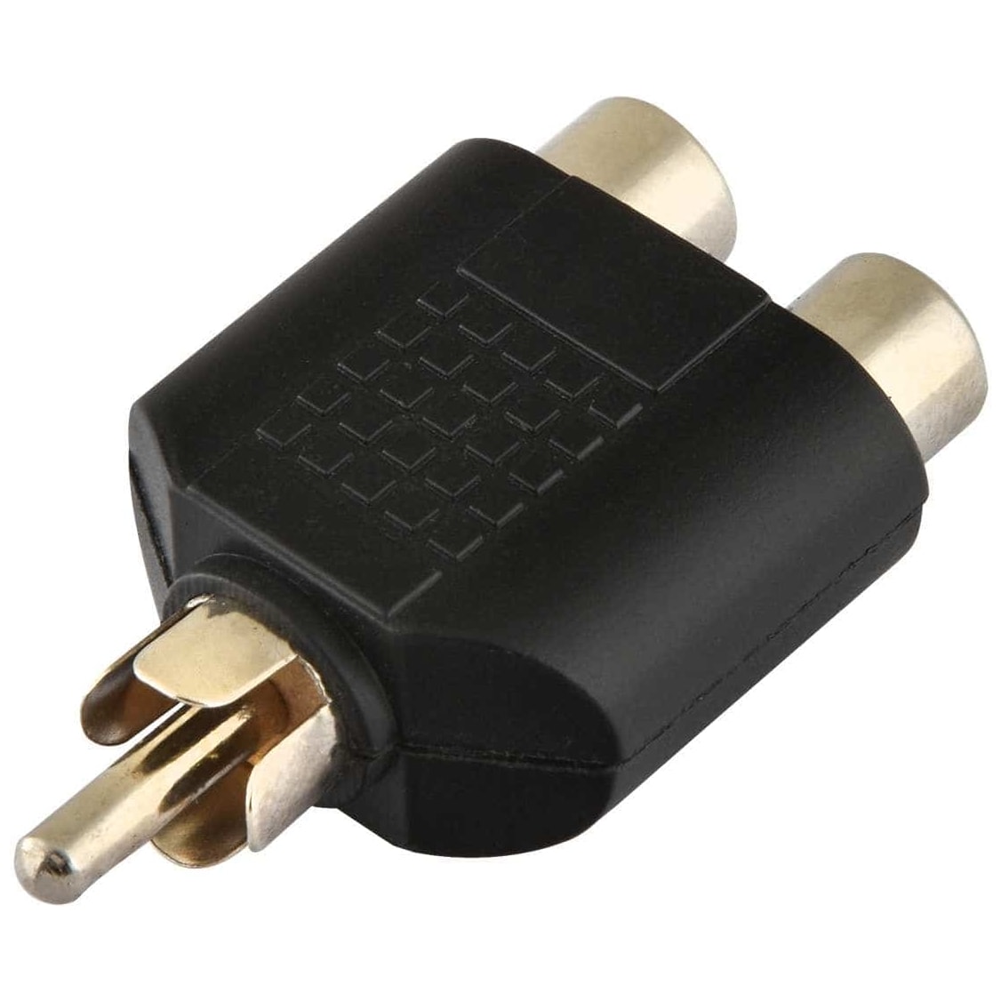 Klang - Klang Y-Adapter Cinch-Stecker auf 2x Cinch-Buchsen - 1