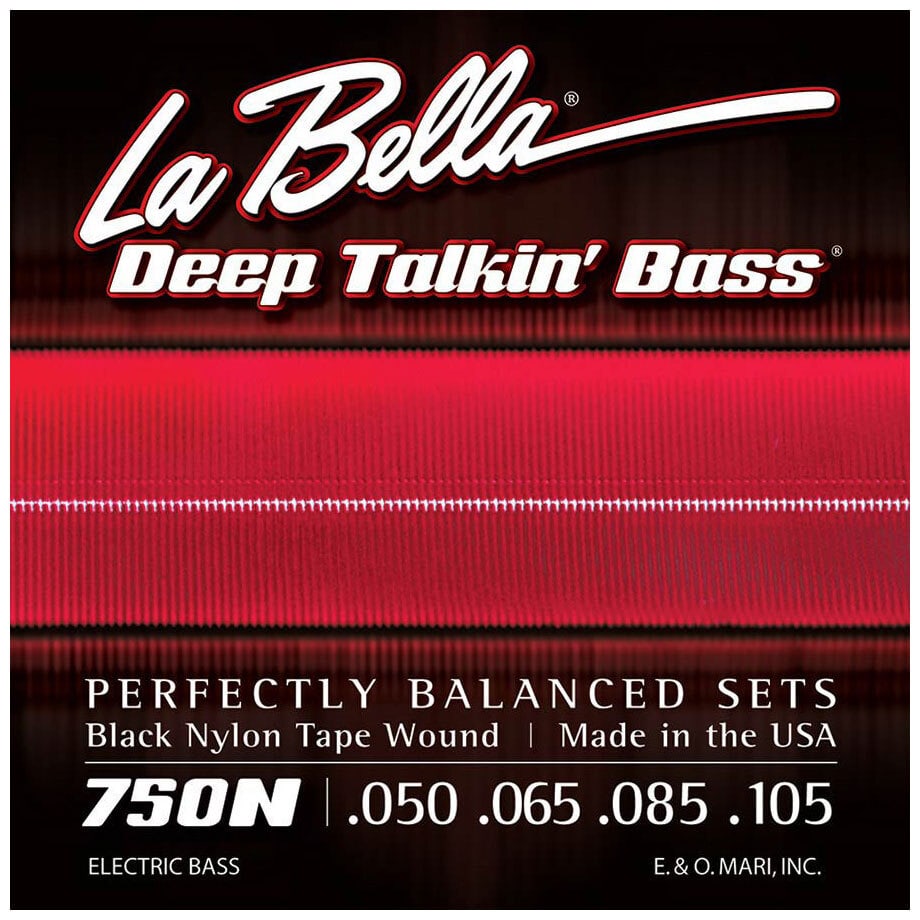 La Bella Black Nylon L-750N
