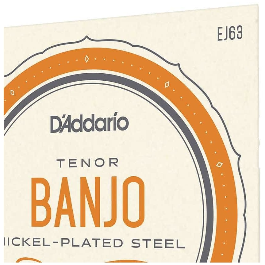 D’Addario - D’Addario EJ63 - Tenor Banjo Nickel Plated Steel 009-030 - 3