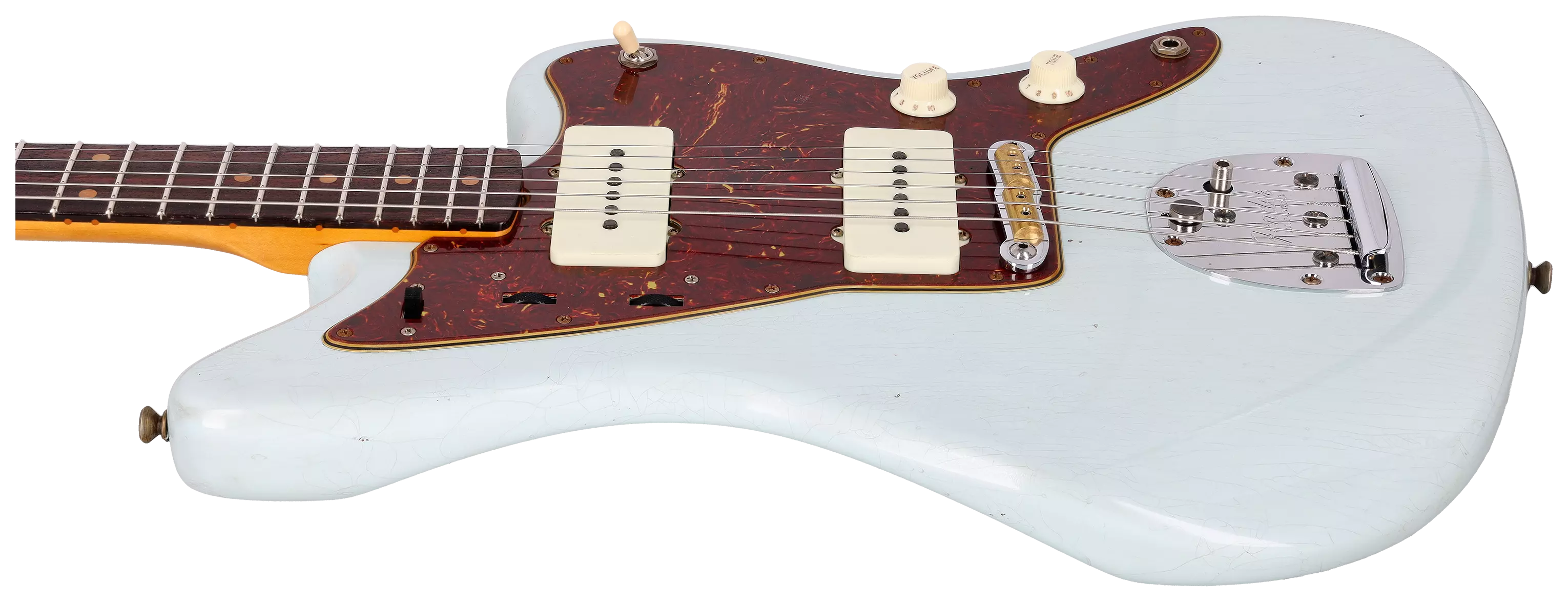 Fender Custom Shop 1962 Jazzmaster Journeyman Relic Super Faded Aged Sonic Blue 9