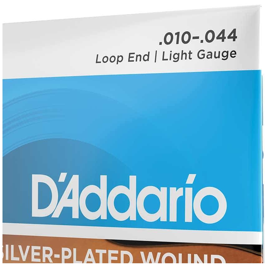 D’Addario - D’Addario EJ84L - Gypsy Jazz Acoustic, Loop End 010-044 - 3