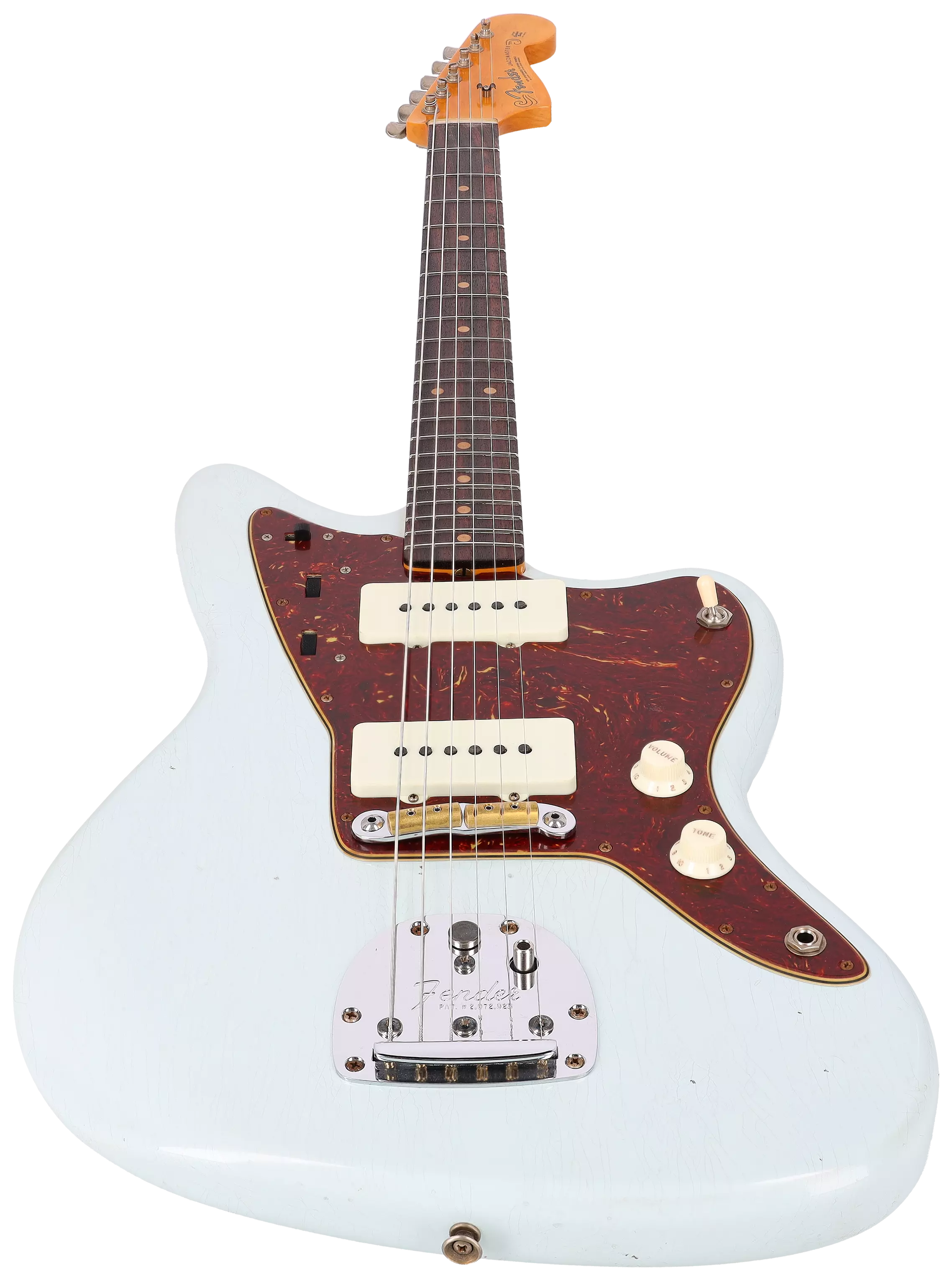 Fender Custom Shop 1962 Jazzmaster Journeyman Relic Super Faded Aged Sonic Blue 3