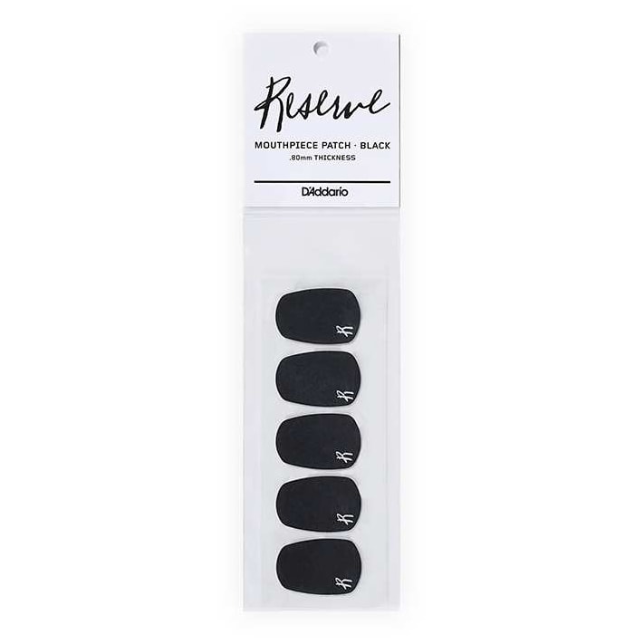 D’Addario Woodwinds Reserve - Mundstück Patch Schwarz - 5er Pack 10014877-1