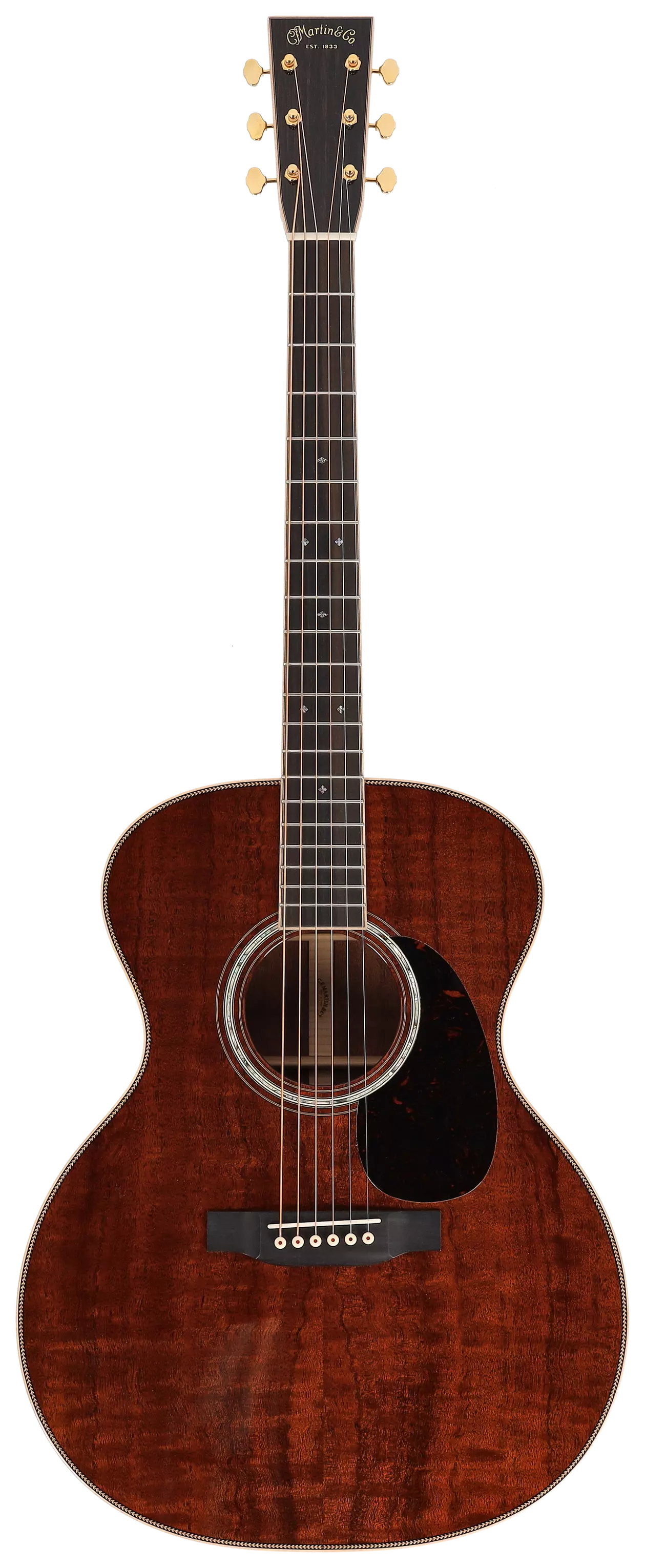Martin Custom Shop GP28 Quilted Pommele Sapele