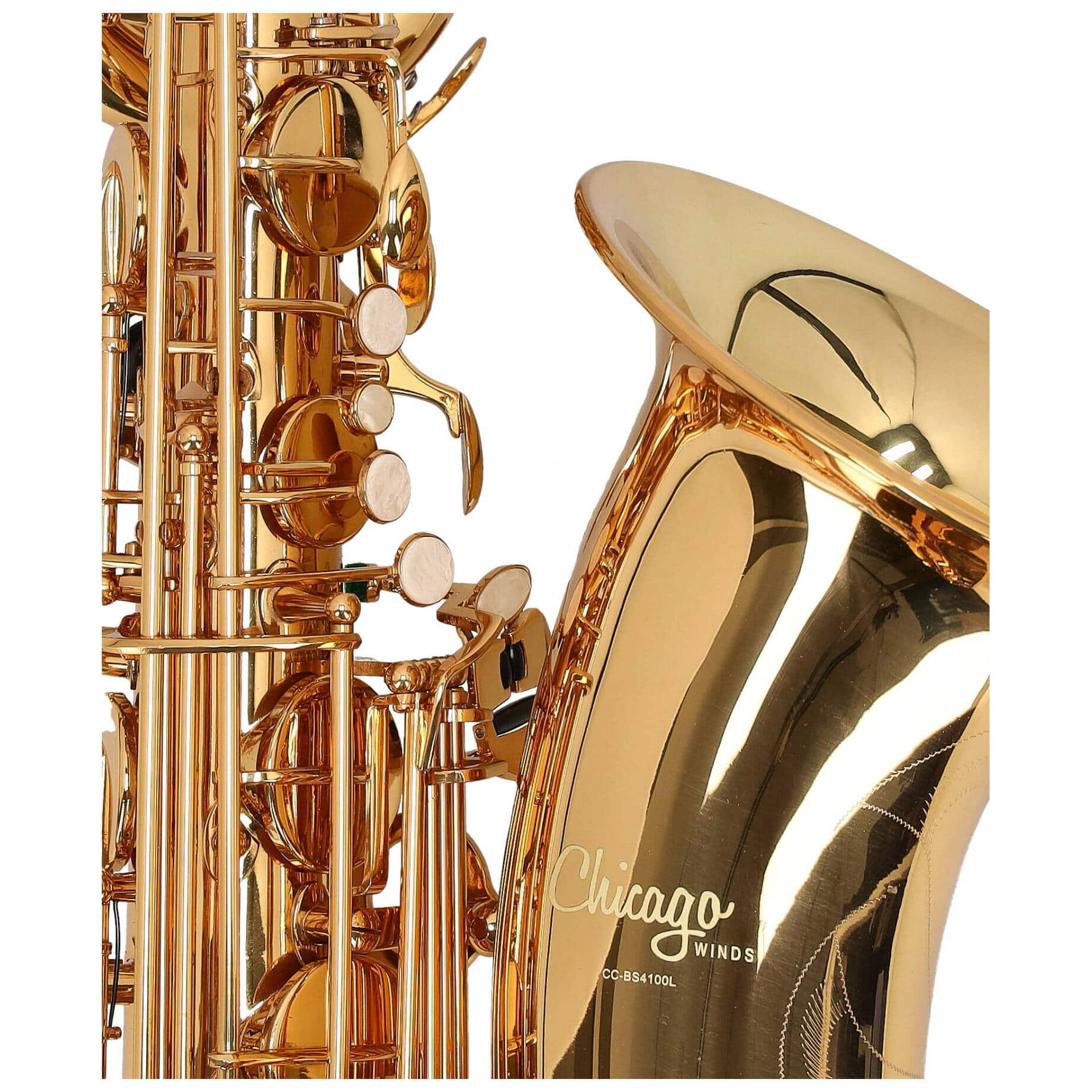 Chicago Winds CC-BS4100L Baritonsaxophon Goldlack 1