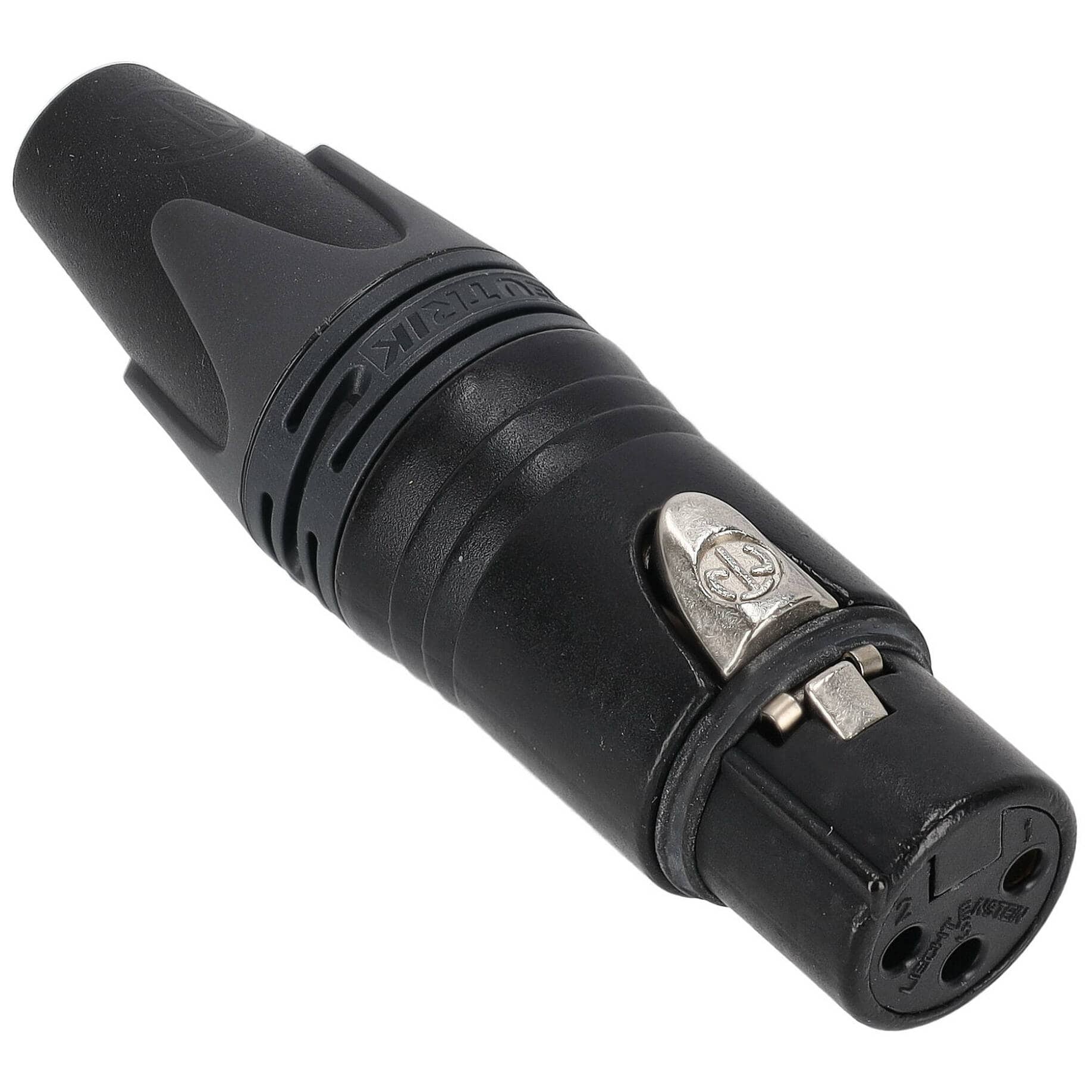 Neutrik NC3FXX-B XLR Kabelbuchse Female Vergoldet