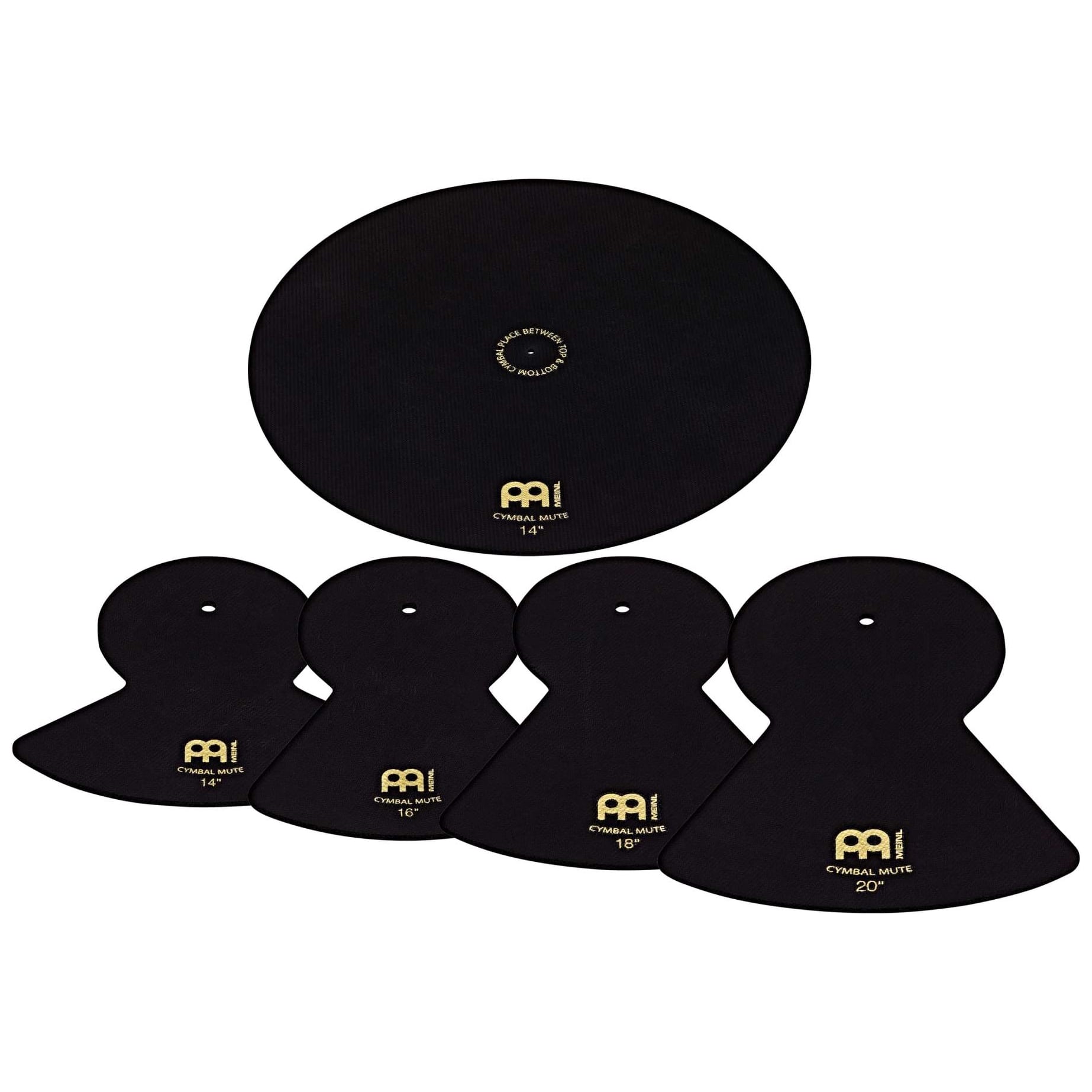 Meinl Cymbals - Meinl Cymbals MCM-14161820 - Cymbal Mute Set 14 16 18 20