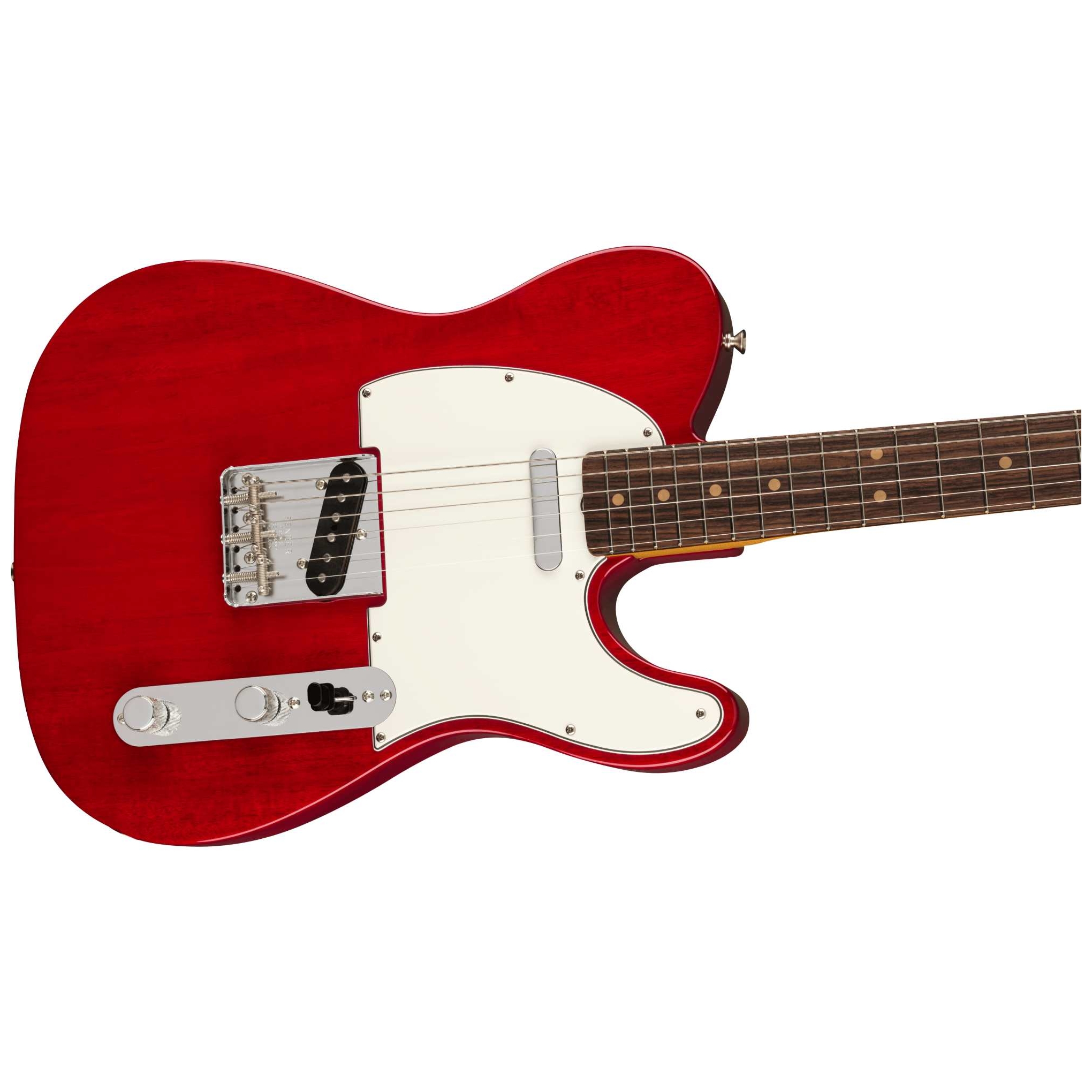 Image of Fender american vintage ii 63 telecaster rw red trans 10028285 4