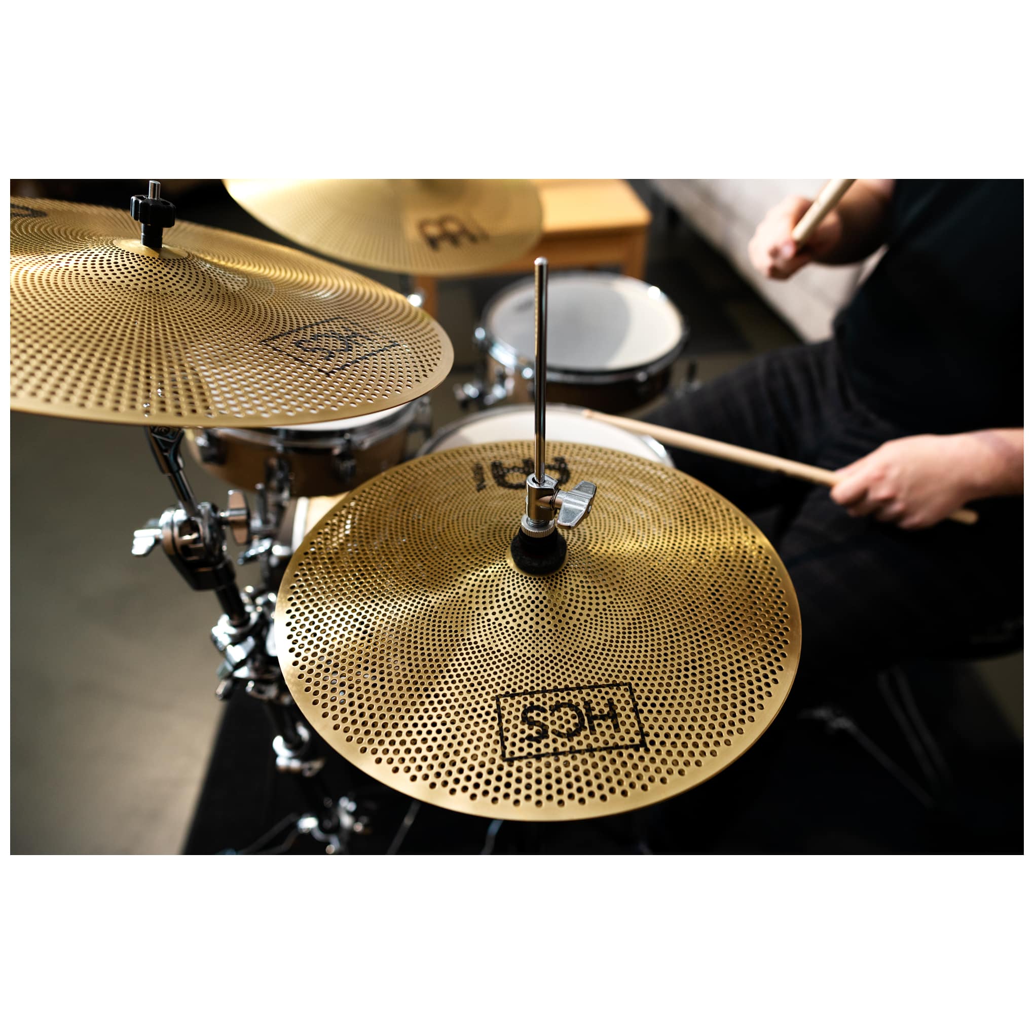 Meinl Cymbals P-HCS14H - 14" Practice HCS Hihat 6