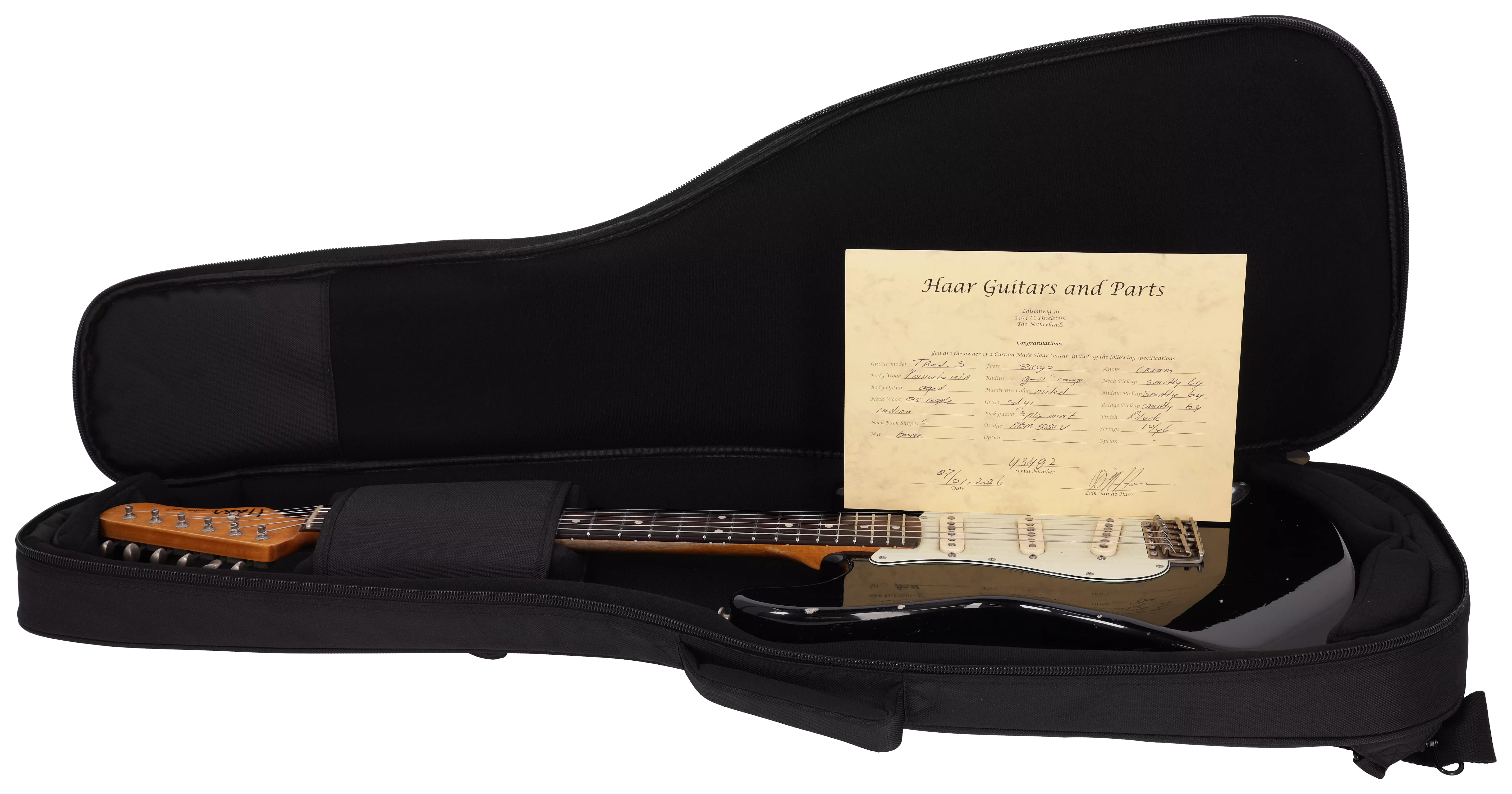 Haar Traditional S Heavy Aged Paulownia BLK - session Select -   #2 17