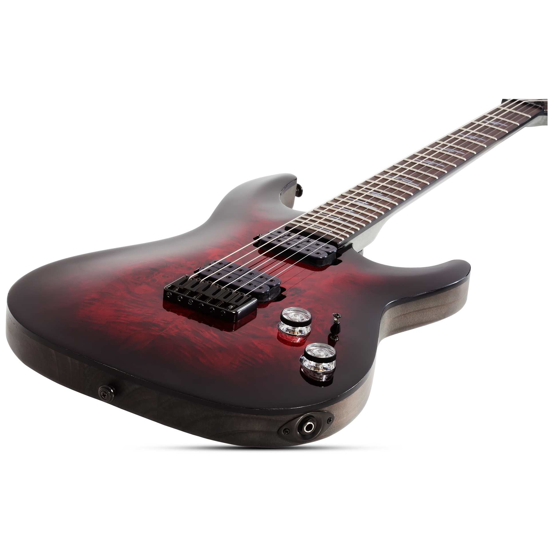 Schecter - Schecter Omen Elite 6 See Black Cherry Burst - 9