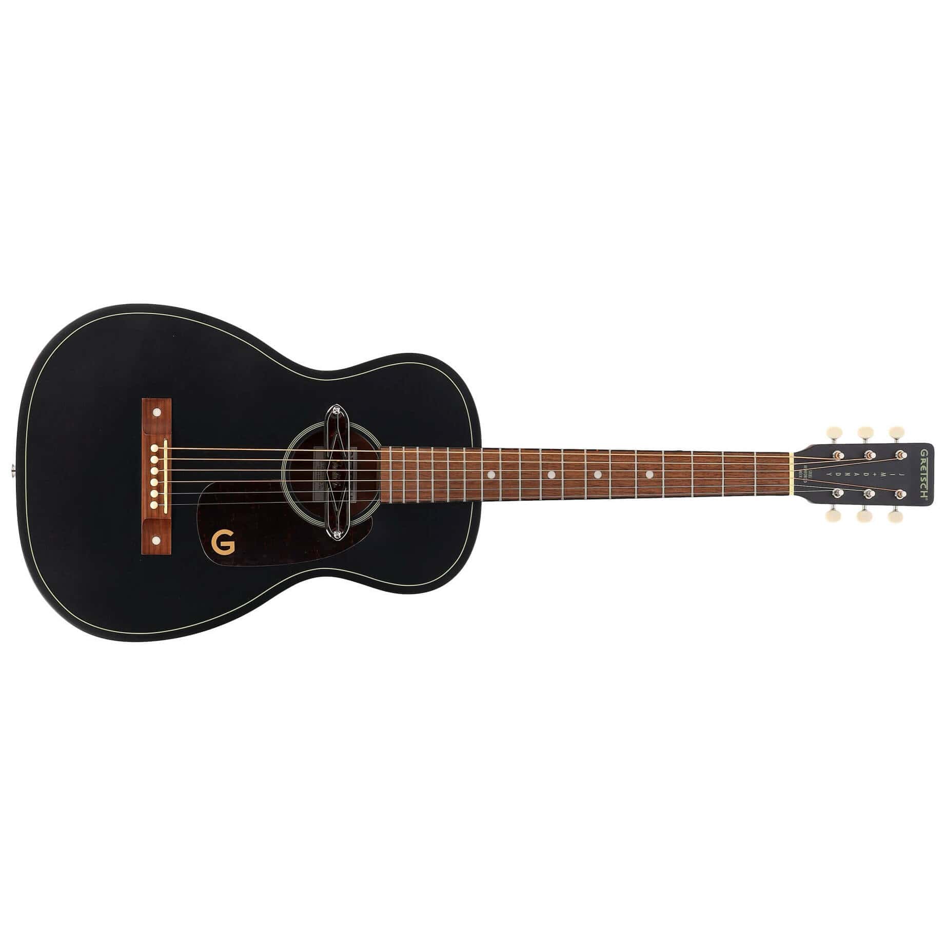 Gretsch Jim Dandy Deltoluxe Parlor WN TSPG BLKT 1
