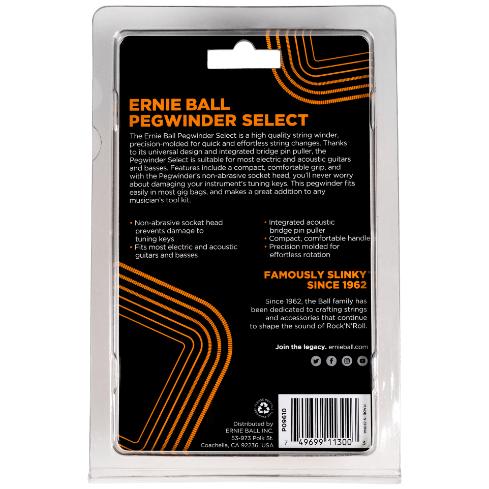 Ernie Ball EB9610 Saitenkurbel Pegwinder Select 3