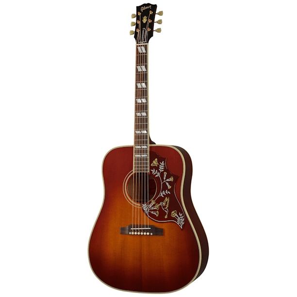 Gibson - Gibson 1960 Hummingbird Fixed Bridge Heritage Cherry Sunburst
