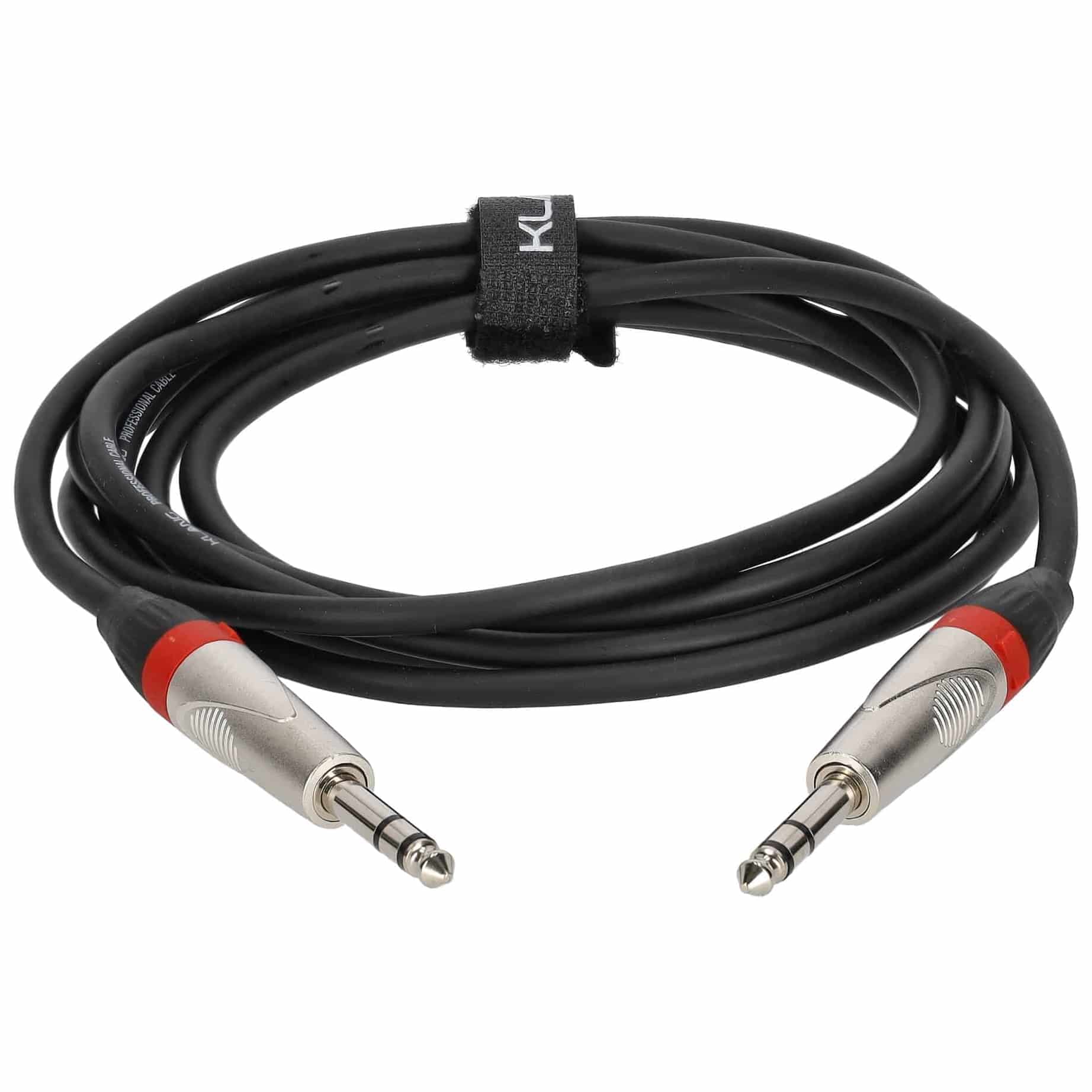 Klang - Klang Audiokabel, 3 Meter 6,3mm Klinke, stereo - 6,3mm Klinke, stereo - 1