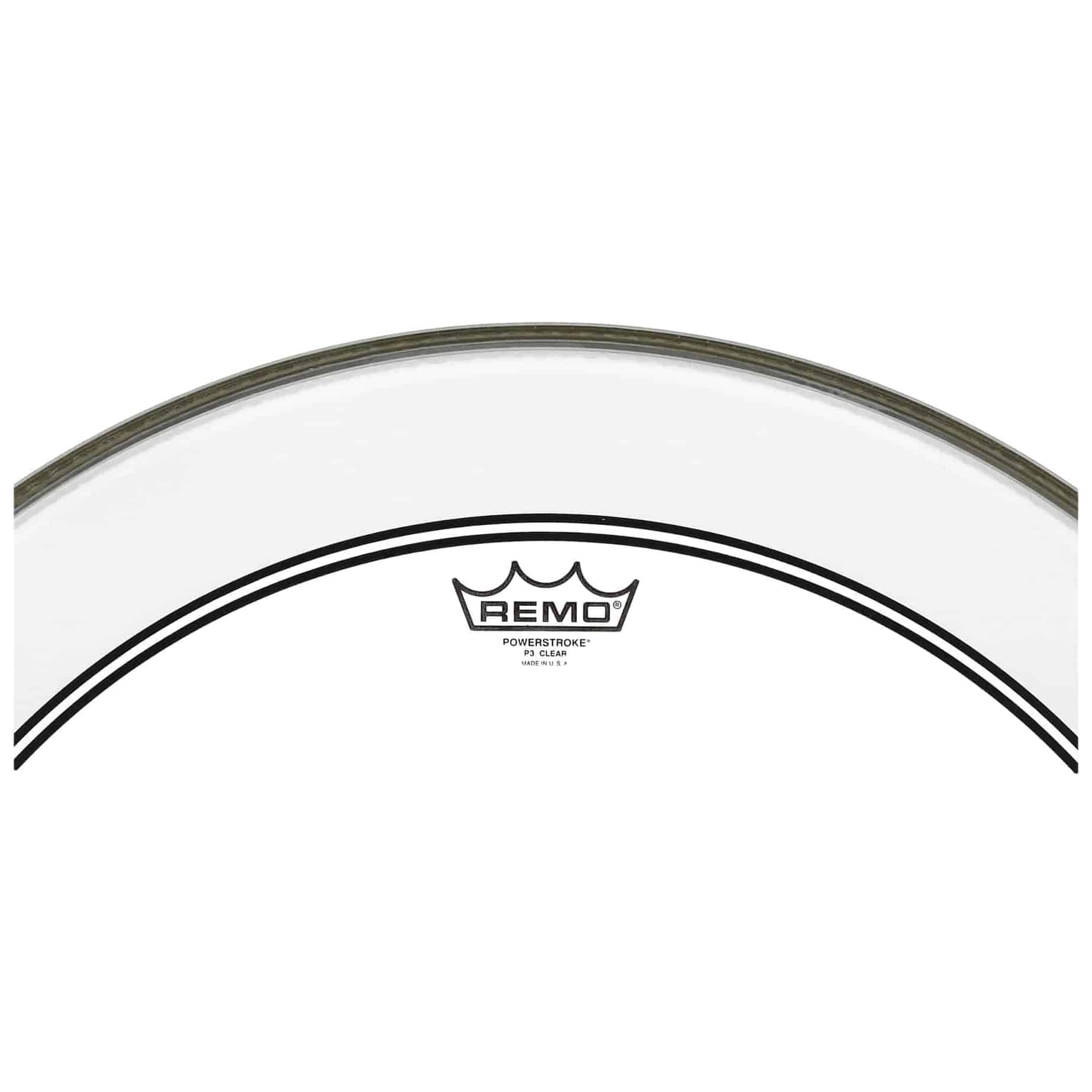 Remo - Remo Powerstroke 3 Bassdrumfell - 24 Zoll - Clear - 1