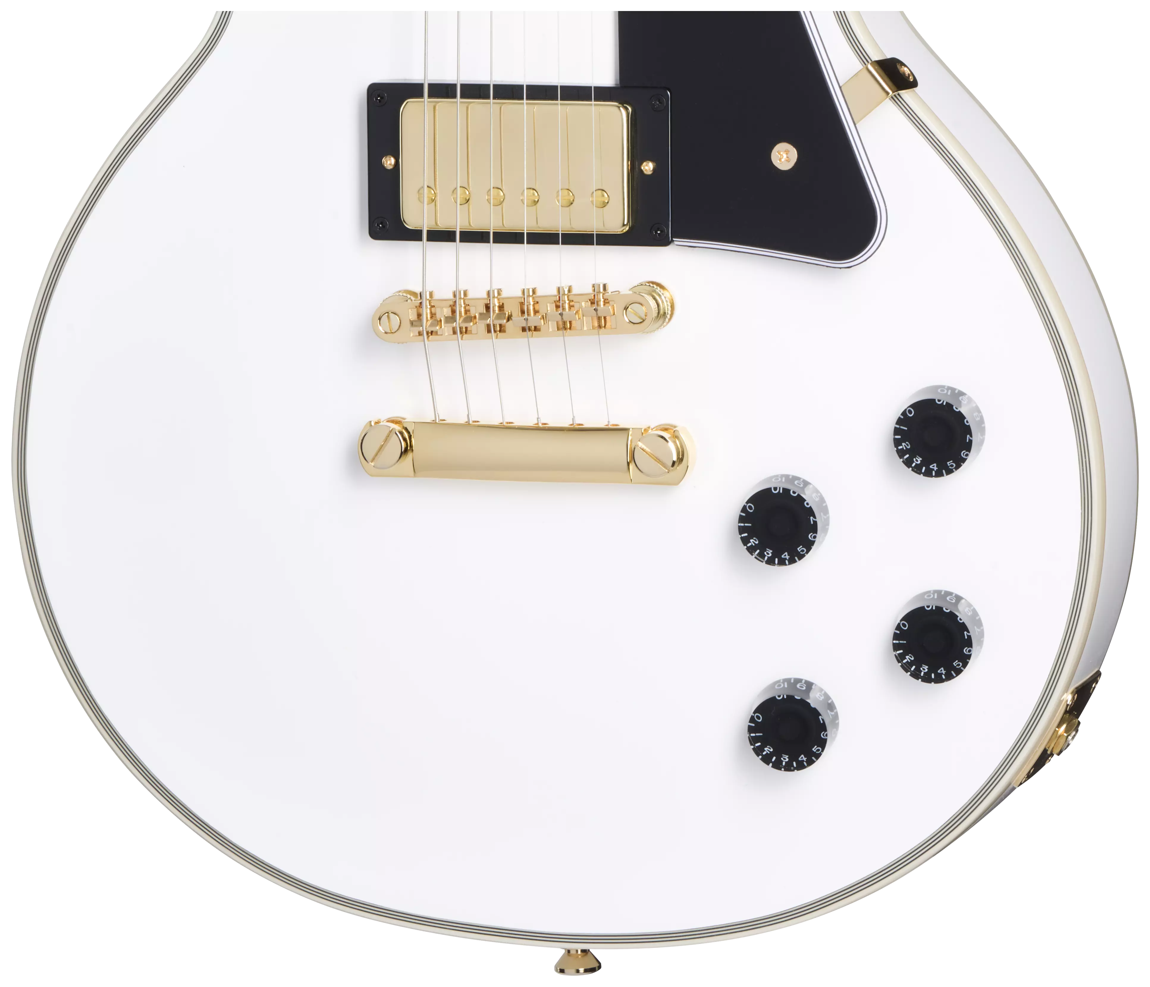 Epiphone Les Paul Custom Alpine White 2