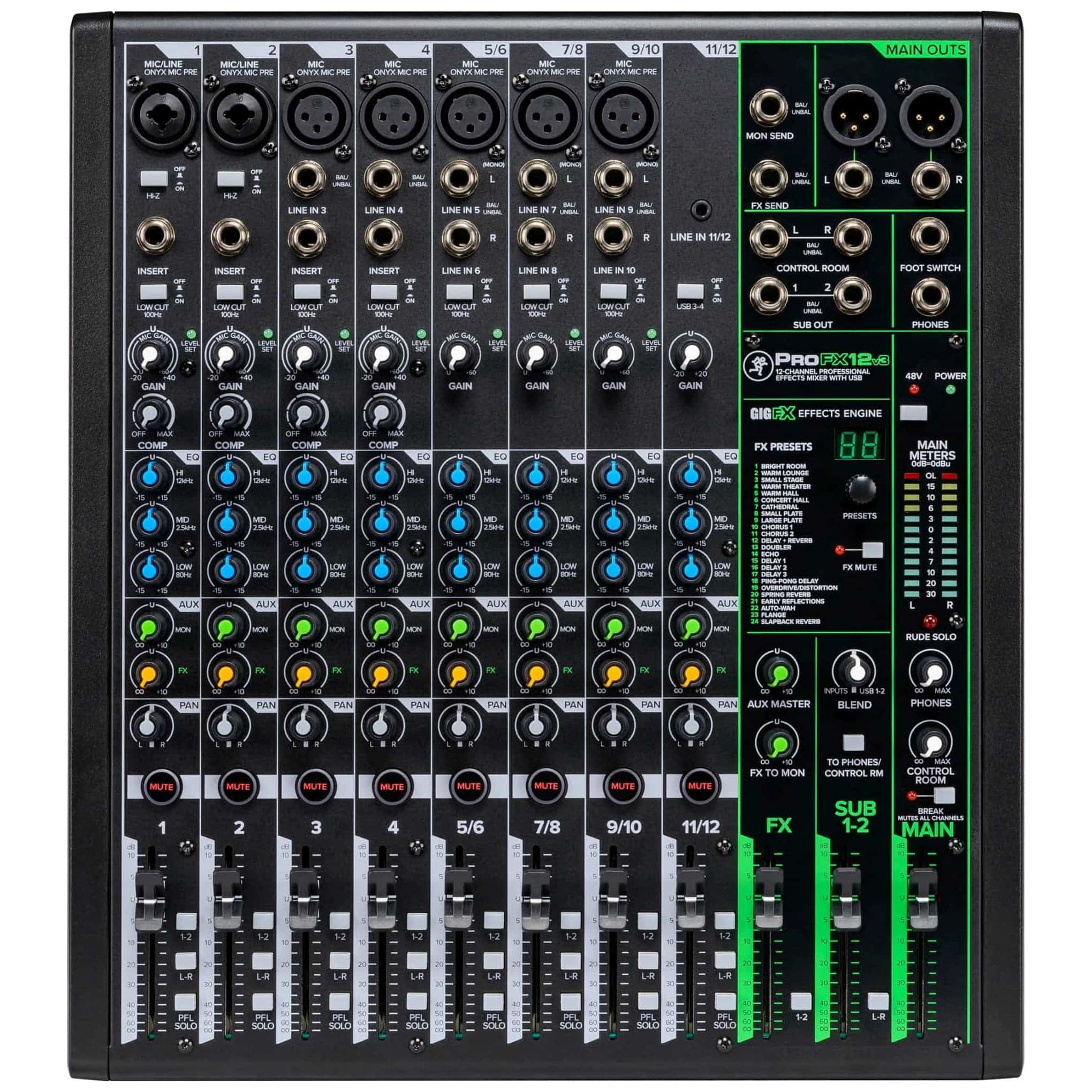Mackie - Mackie ProFX12v3 - 4