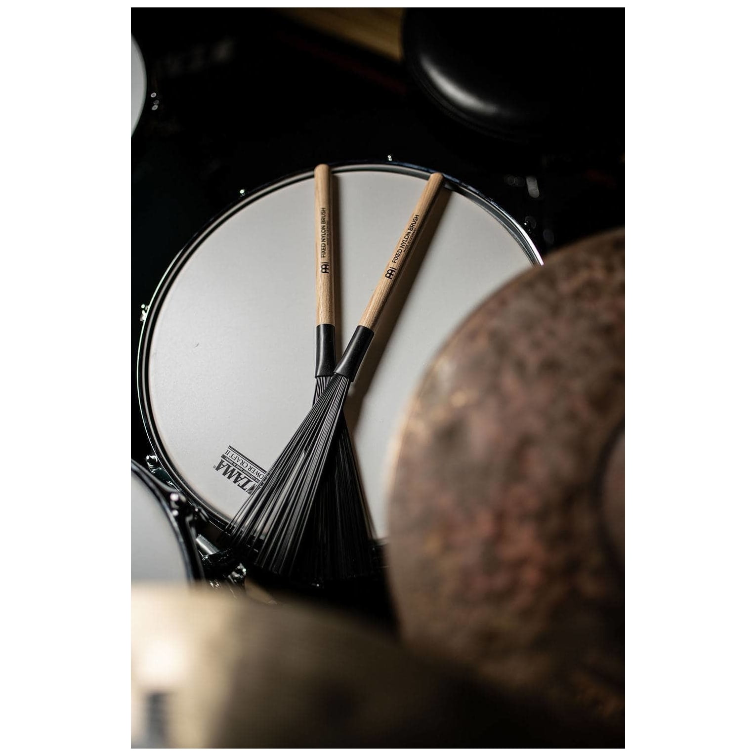 Meinl Stick Brush - Meinl Stick Brush SB303 - Fixed Nylon Brush - 3