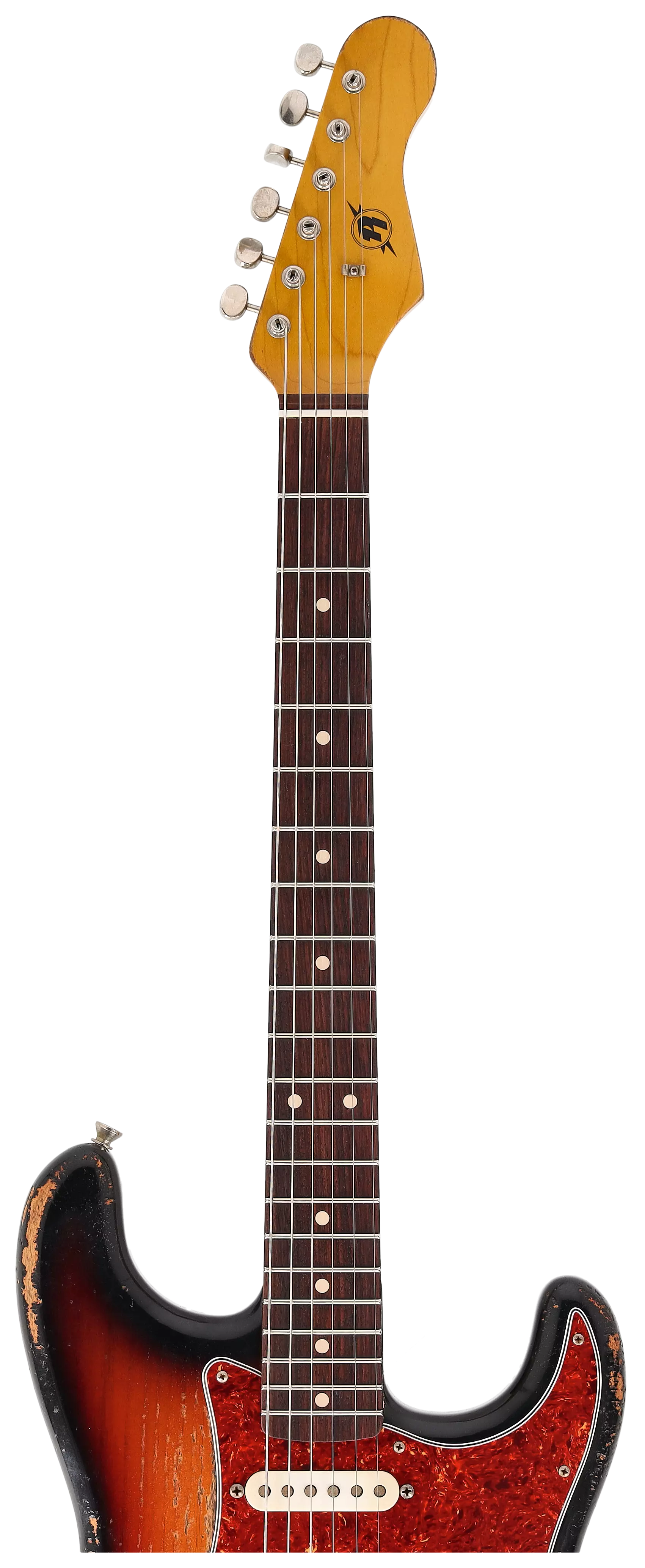 Rock N Roll Relics Blackmore Model HSS Lollar Heavy Aged 3TS#2 9
