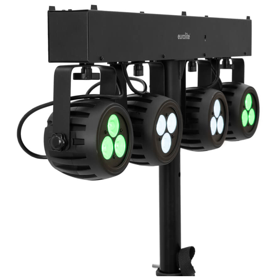 Eurolite - Eurolite LED KLS-120 Kompakt-Lichtset - 12