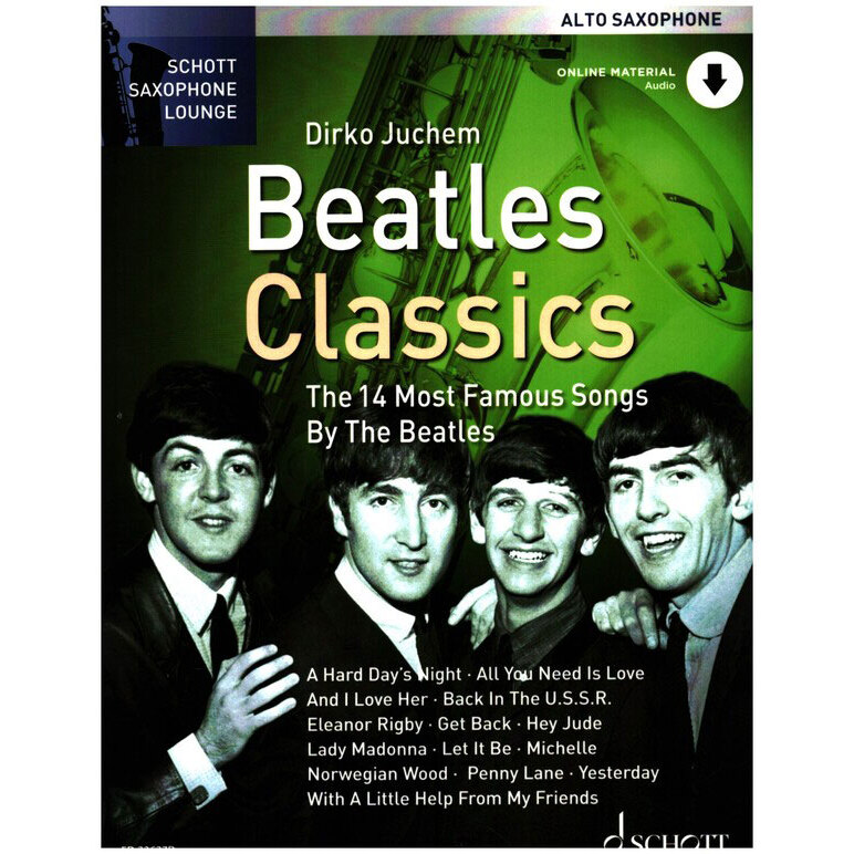 Schott Saxophone Lounge - Beatles Classics Alto Sax