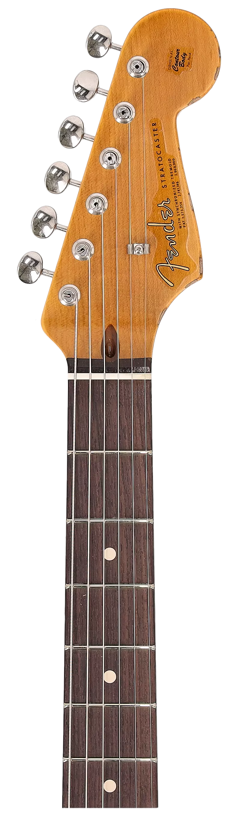 Fender Custom Shop 1963 Stratocaster Relic Aged Copper Metallic #CZ578517 5