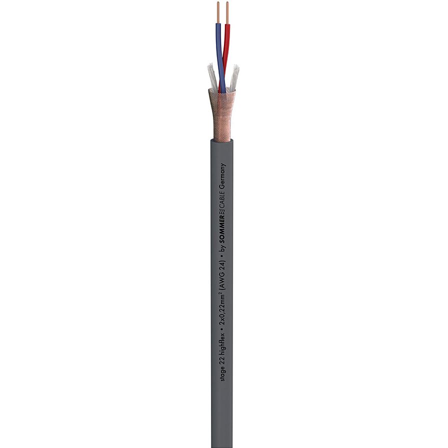 Sommer Cable Stage 22 Highflex grey 1