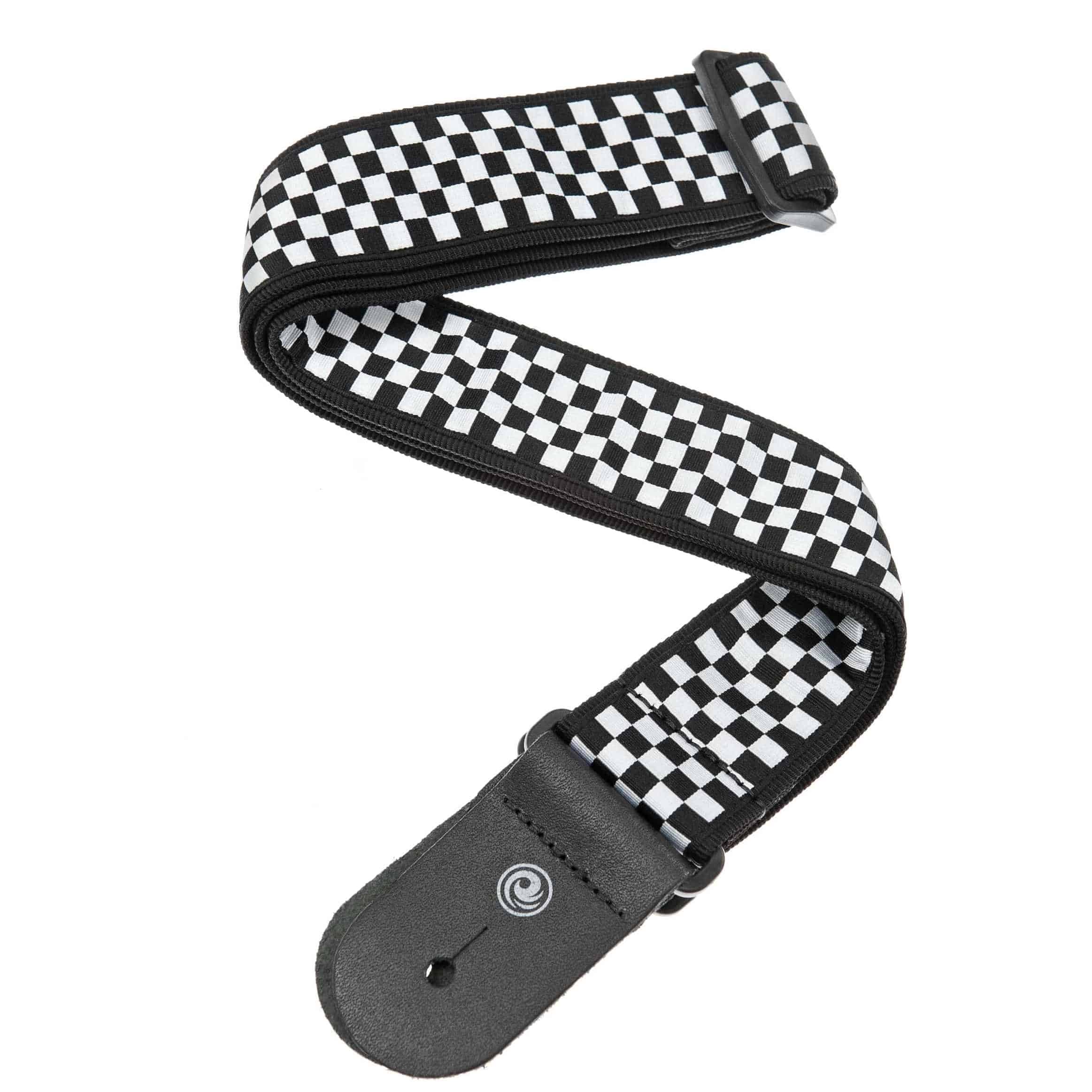 D’Addario - D’Addario Gitarrengurt - Nylongewebe, Check Mate
