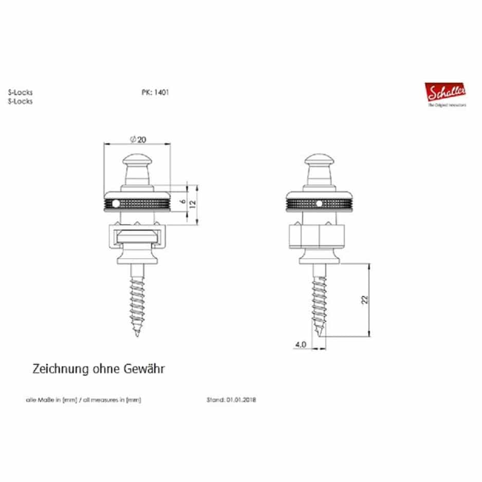 Schaller S-Locks Chrom 2