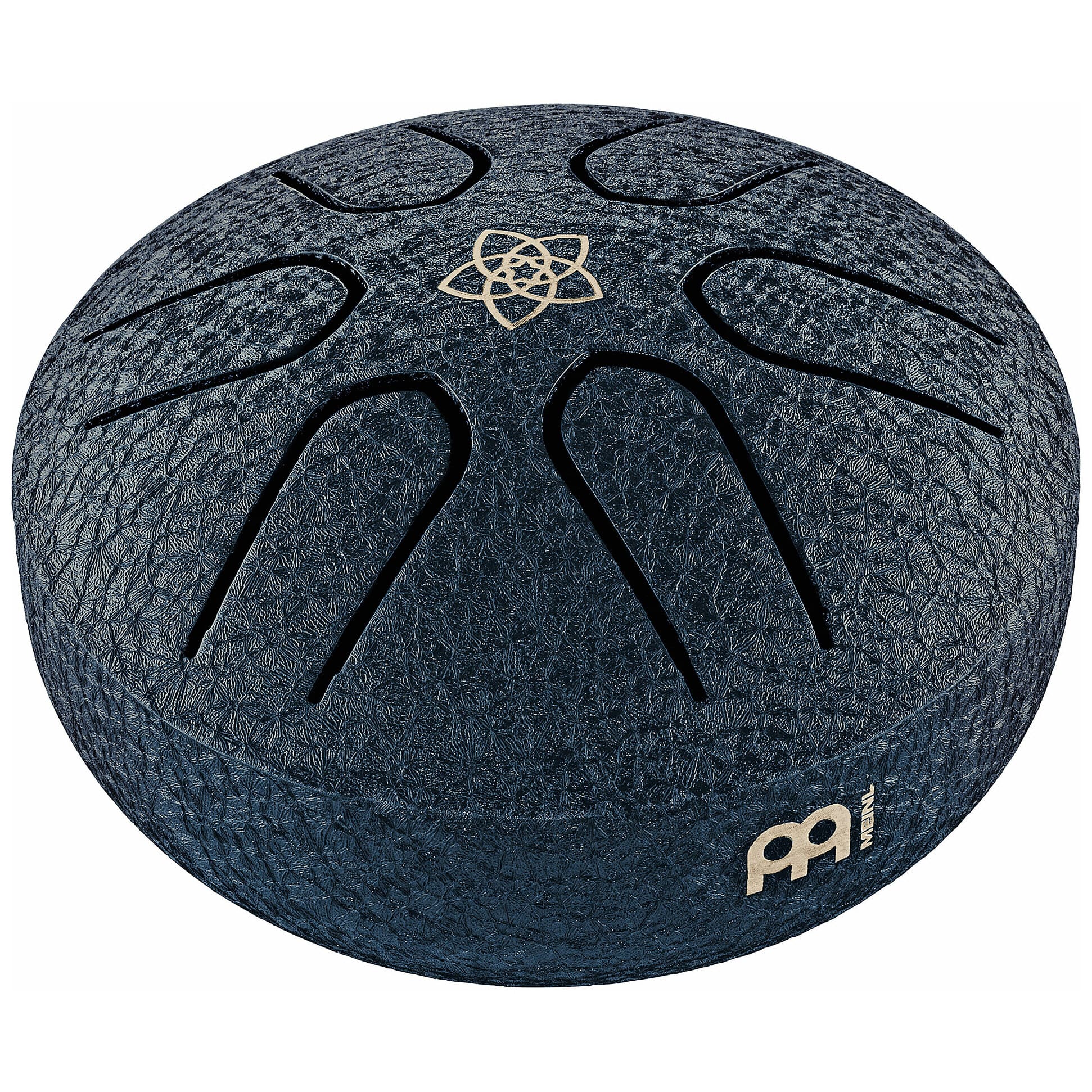Meinl Sonic Energy PSTD2NBVF - Pocket Steel Tongue Drum A Dur - 6 Töne - Marineblau, Venusblume / 3"/7,6 cm