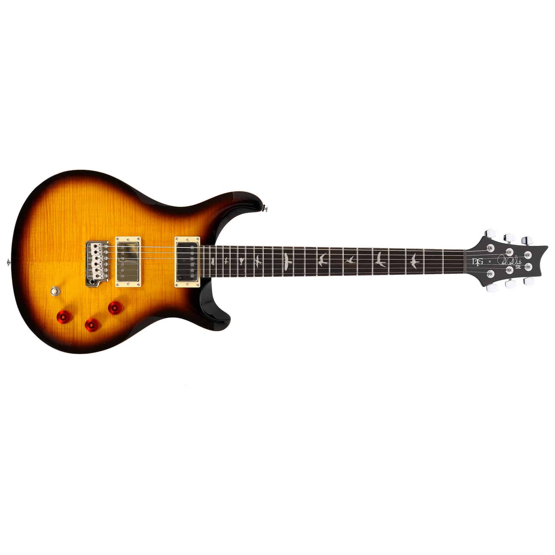 PRS SE DGT David Grissom McCarty Tobacco Sunburst 1