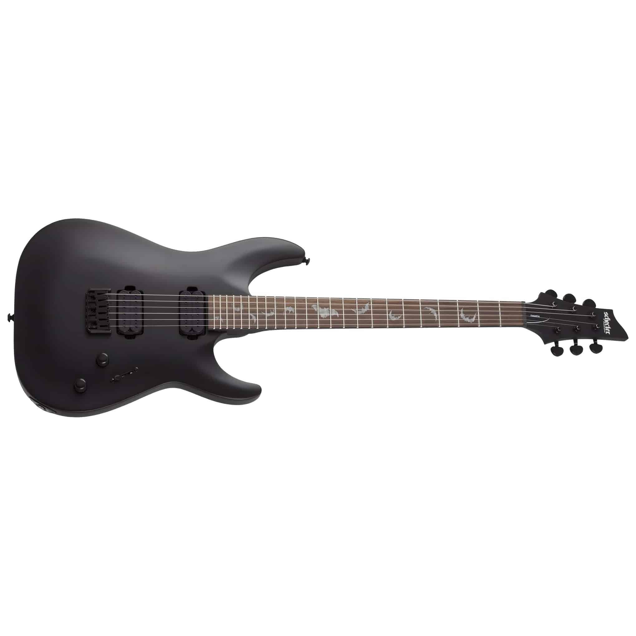 Schecter - Schecter Damien 6 Satin Black - 1