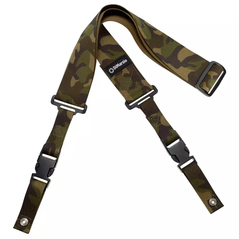 DiMarzio DD 2200CM Cordura ClipLock Strap Camo