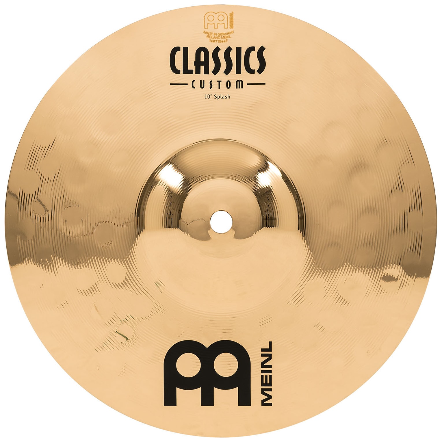 Meinl Cymbals - Meinl Cymbals CC10S-B Classics Custom Brilliant Splash - 10 Zoll