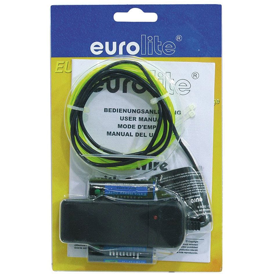 Eurolite EL Wire 2 mm, 2 m, yellow